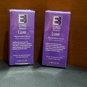 Set of 2! NEW! Elphia Beauty Luxe Rejuvenation Serum